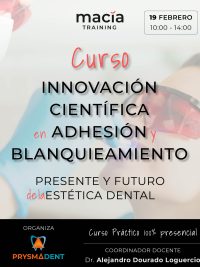 Curso Innovación Científica en Adhesión y Blanqueamiento