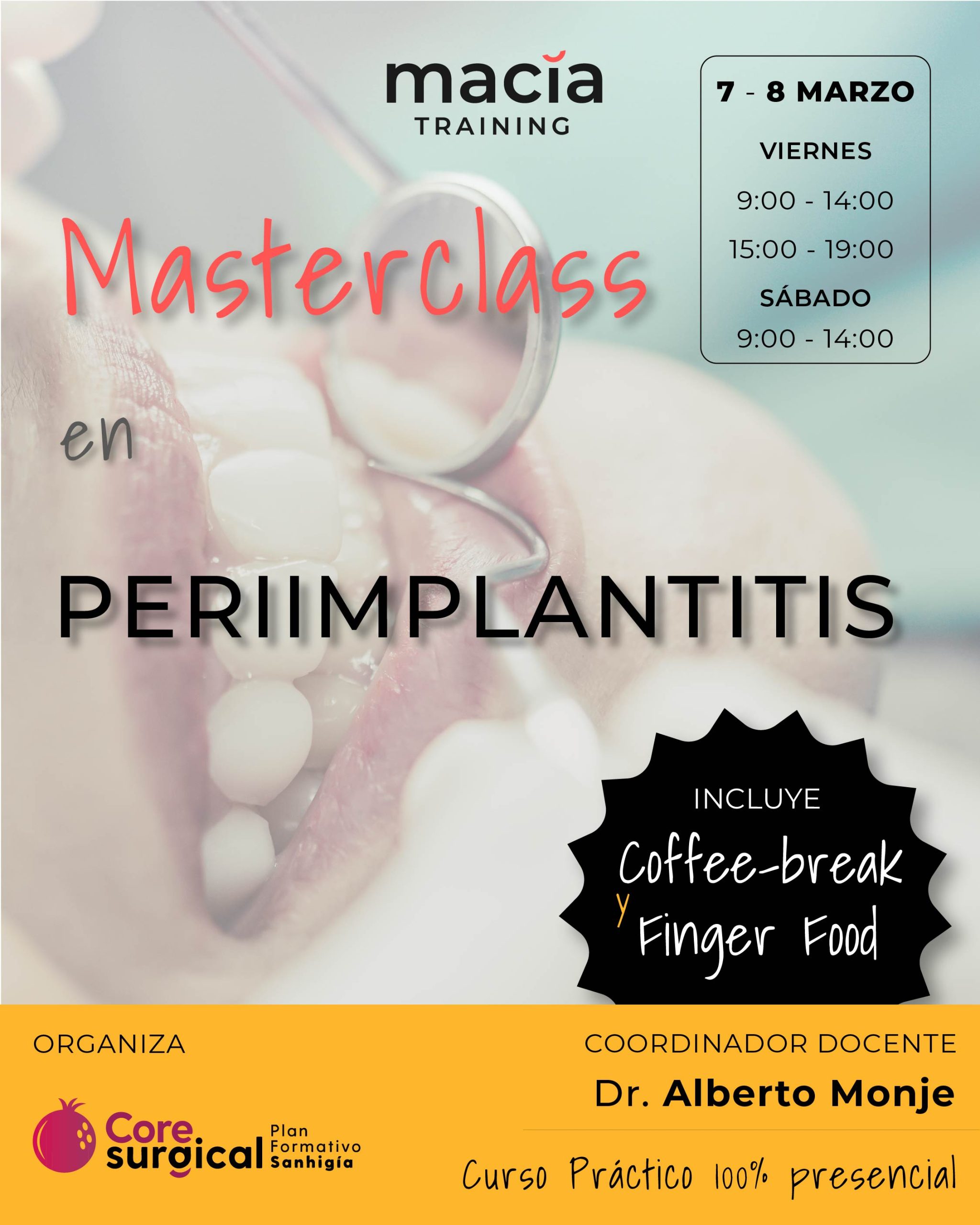 Masterclass en Periimplantitis