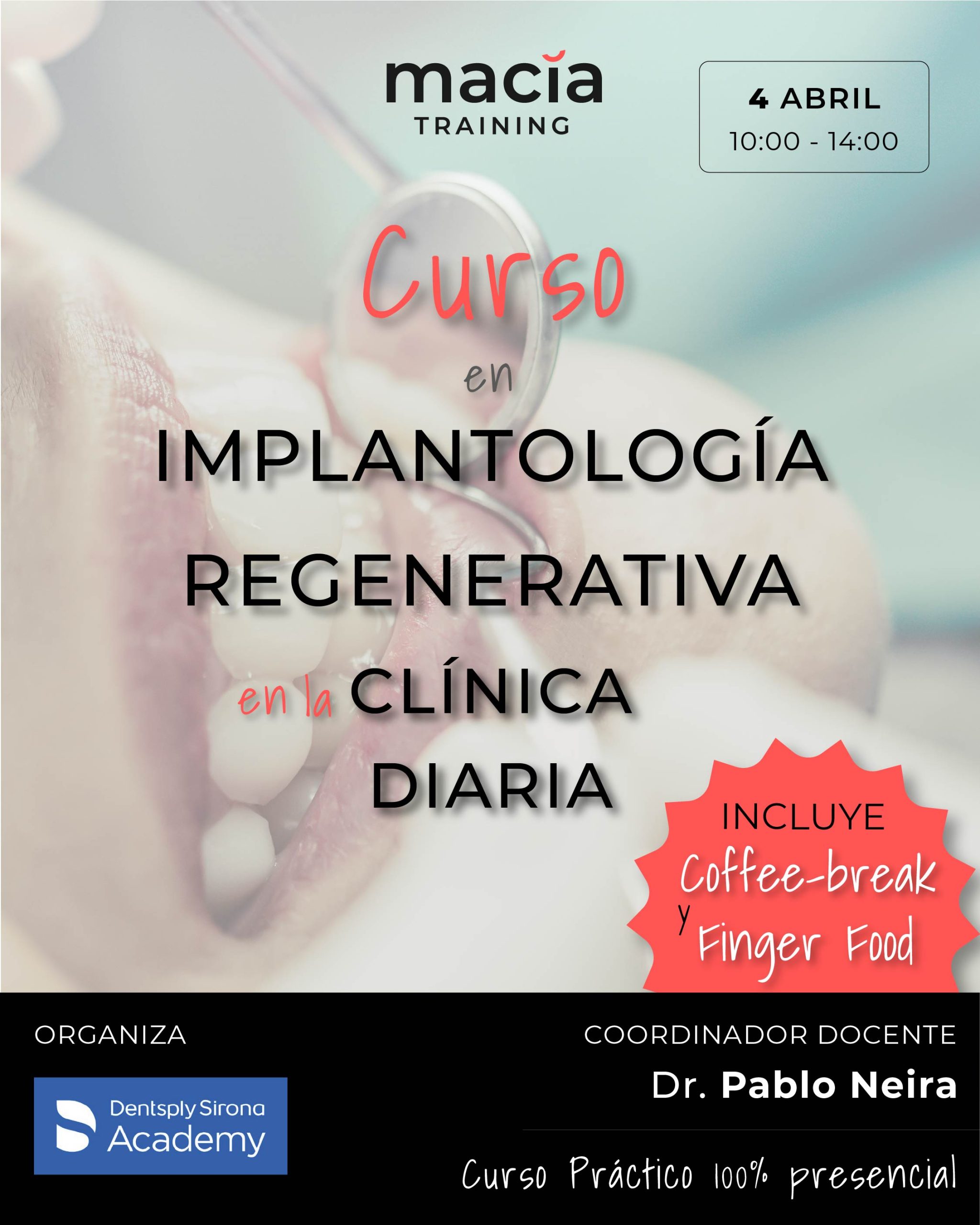 Curso en Implantología Regenerativa en la Clínica Diaria