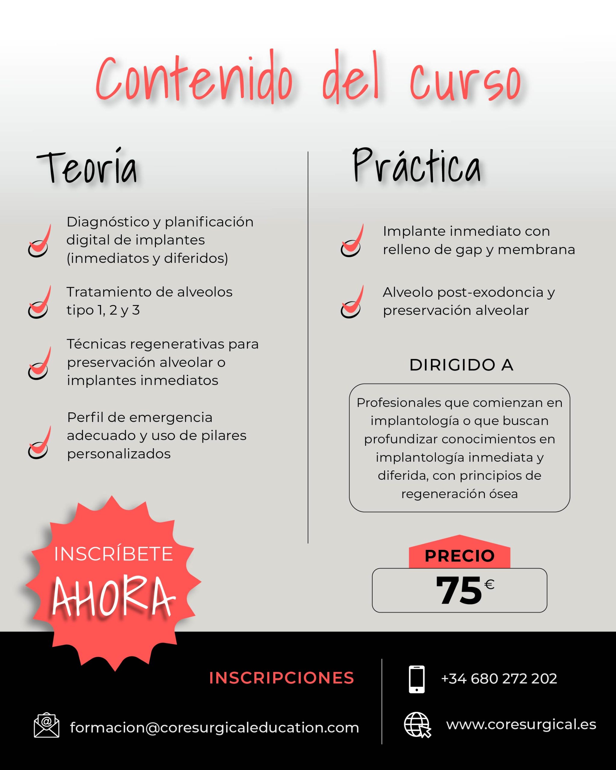 Curso en Implantología Regenerativa en la Clínica Diaria - Imagen 2